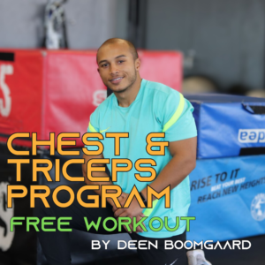 Chest & Triceps Program - FREE DOWNLOAD